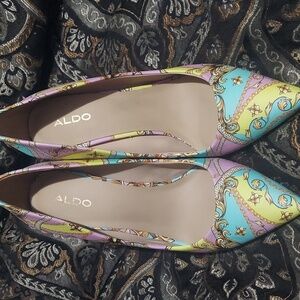 Aldo Stessy Multicolored Stilettos (Pastels)